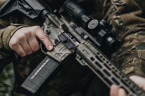 US Navy SEAL with M4 carbine during training