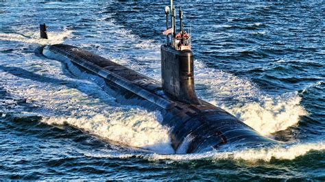 US Navy Submarine in Action