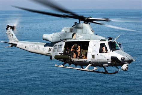 US Navy UH-1Y Venom in Flight