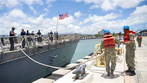 US Navy sailors in preparation