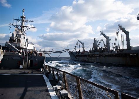 US Navy sailors in training