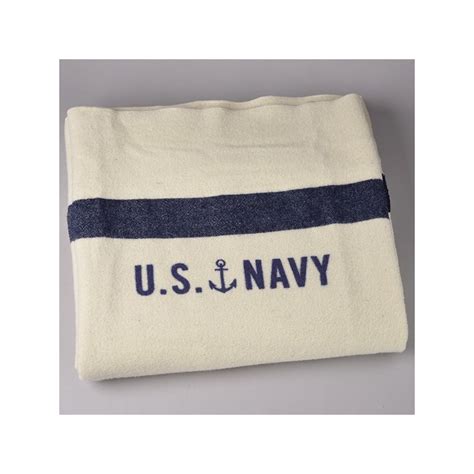 US Navy wool-cotton blend blanket