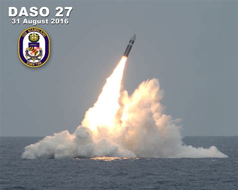 US Submarine Missile Launch