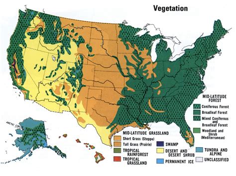 U.S. Vegetation Map