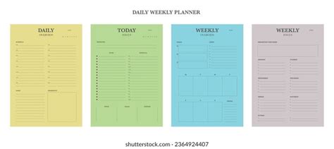 Use a Weekly Planner