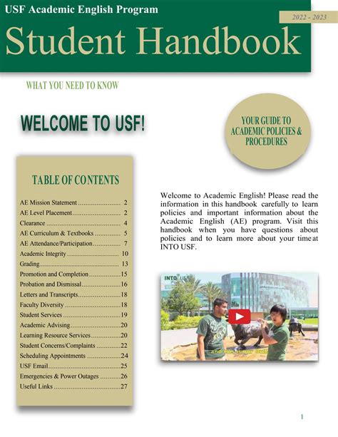 USF Academic Benefits