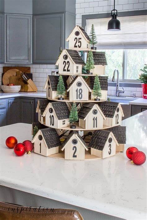 Using a Wooden Advent Calendar