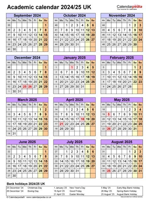 Using Academic Calendar