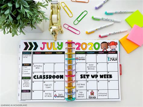 Using the Calendar to Communicate with Teachers and Administrators