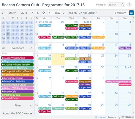 Using Calendar Views