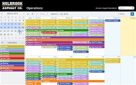 Using Calendar Views to Stay Organized