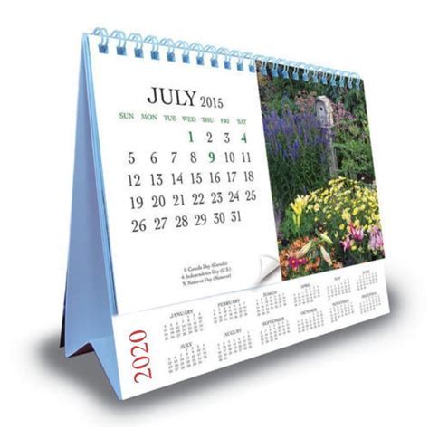 Using your desk calendar effectively