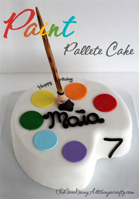 Using Edible Paint Palettes in Cake Decoration