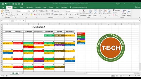 Using Formulas to Automate Your Calendar