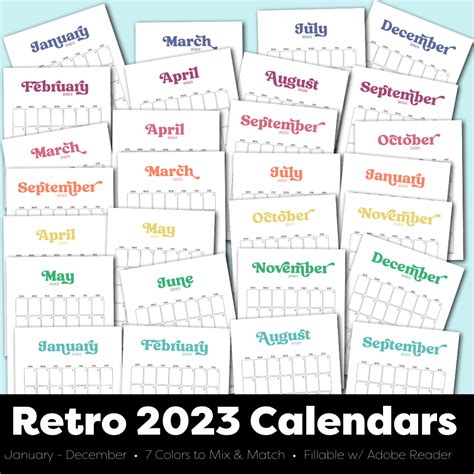 Using Free Printable Month Calendars for Educational Purposes