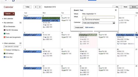 Using Hidoe Calendar for Task Management