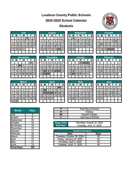 How to Use the Loudoun County Schools Calendar