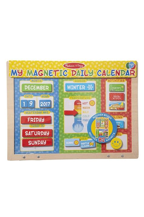 Using the Melissa & Doug Calendar in the Classroom