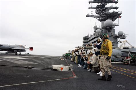 USS Aircraft Carrier Deck Certificate