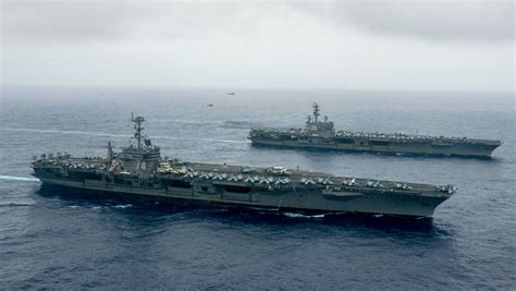 USS Aircraft Carrier Fleet Operations