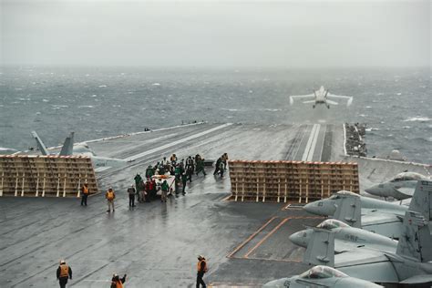 USS Aircraft Carrier Flight Deck Operations