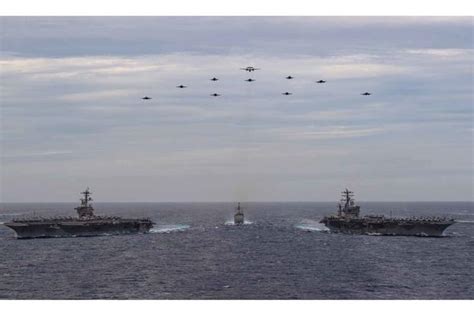 USS Aircraft Carrier Steaming Operations