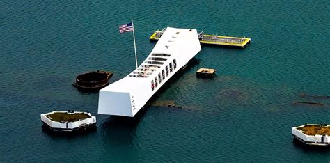 USS Arizona Memorial in Pearl Harbor