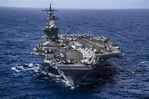 The USS Carl Vinson CVN-70 Aircraft Capacity