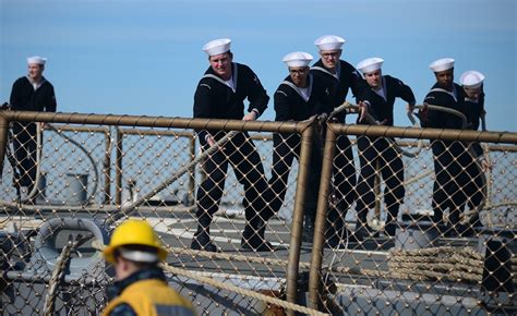 USS Donald Cook's Crew and Training