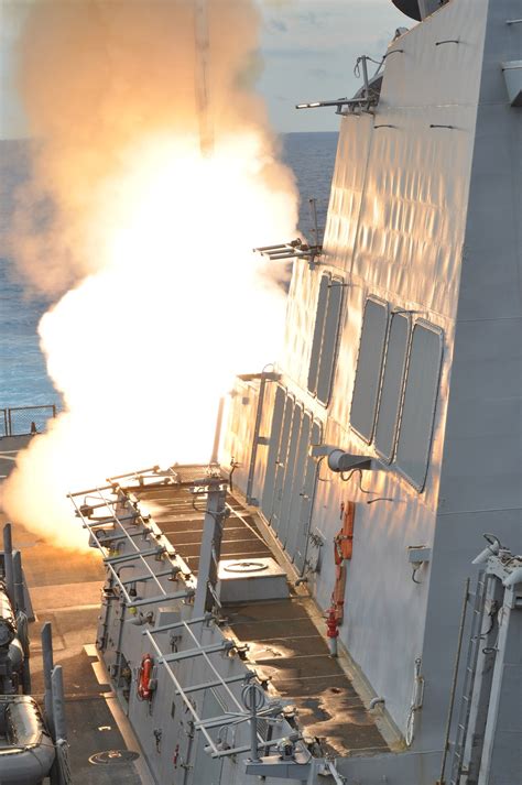 USS Donald Cook Missile Launch