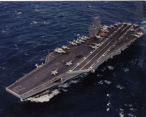 USS George Washington CVN 73 aircraft on deck