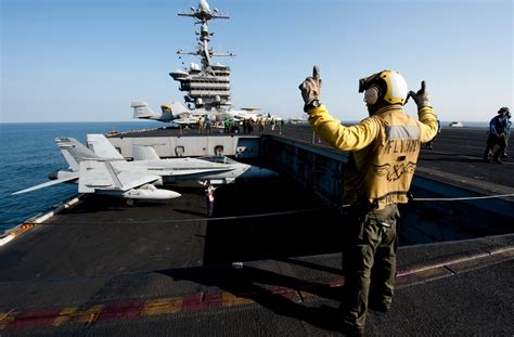 USS John C. Stennis hangar