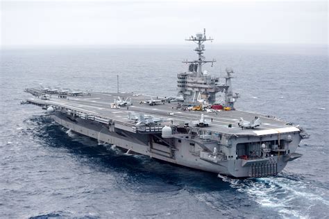 USS John Stennis at sea