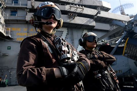 USS John Stennis crew at work