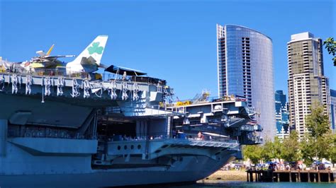 On-site parking at the USS Midway Museum