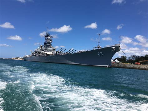 USS Missouri in Pearl Harbor