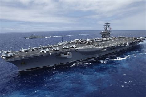 USS Nimitz in port