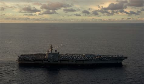 USS Ronald Reagan Gunnery