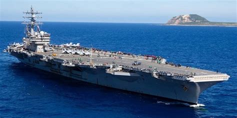 Tracking the USS Ronald Reagan