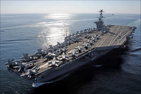 USS Stennis underway