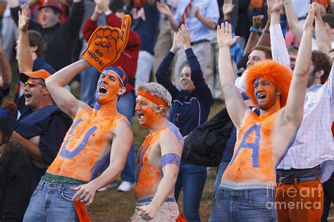 UVA Football Fans Cheering