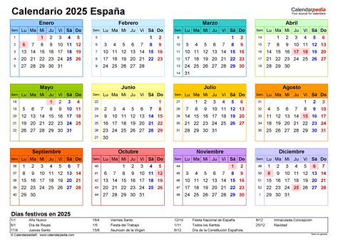 Valencia Calendar Examples