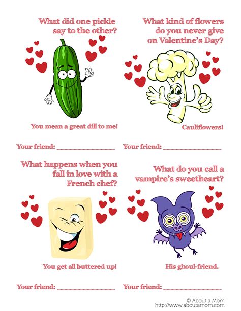 Valentine Card Jokes