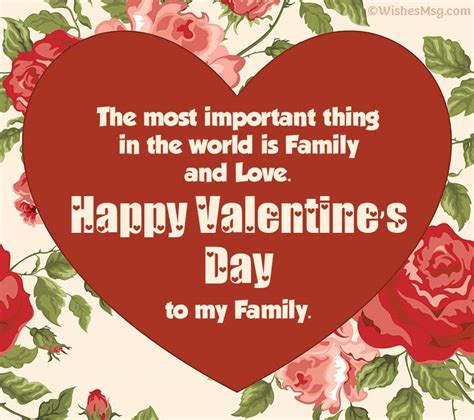 Valentine Cards for Family