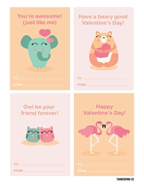 Valentine Cards for Students