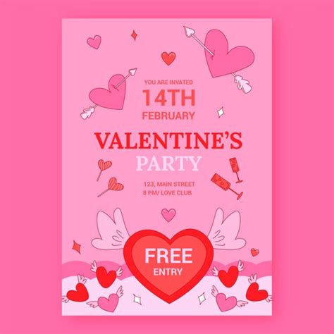 Free Printable Valentine Card Templates