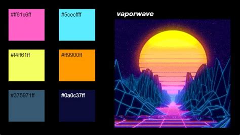 Vaporwave Colors