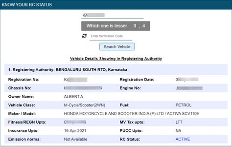 Vehicle Registration