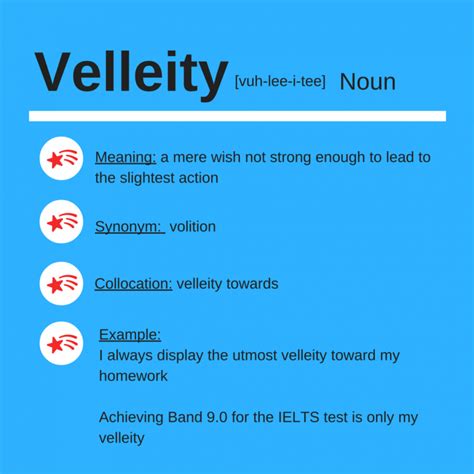 Velleity definition