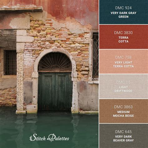 Venetian Canals Color Palette